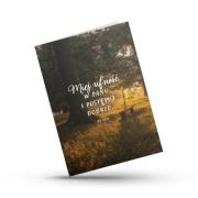 Opakowanie Kartka składana - Miej ufnosć w Panu - drzewo