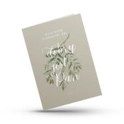 Opakowanie Kartka składana - Skosztujcie - oliwka