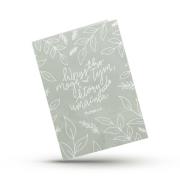 Opakowanie Kartka składana - Wszystko mogę w Tym - szałwia