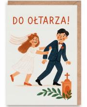 Opakowanie Kartka ślubna Gołębie, eko koperta