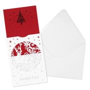 Opakowanie Kartka świąteczna ażurowa - Renifer