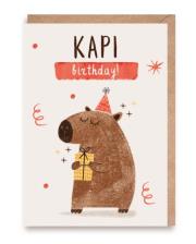 Opakowanie Kartka urodzinowa Kapibara Kapi Birthday K243