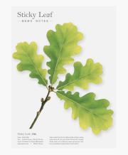 Opakowanie Kartki samoprzylepne Dąb zielony L