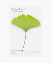 Opakowanie Kartki samoprzylepne Miłorząb zielony M