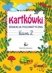 Okładka książki Kartkówki Edukacja Polonistyczna Klasa 2 w.2026