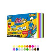 Karton kolorowy A4 160g 20 kolorów 300 arkuszy. Wydawca: Alfa Pastello. Dadada.pl Opakowanie Karton kolorowy A4 160g 20 kolorów 300 arkuszy