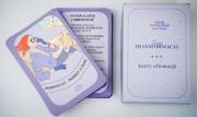 Karty afirmacyjne Twoja Transformacja. Autor: Stępińska Olga N. Dadada.pl Okładka książki Karty afirmacyjne Twoja Transformacja