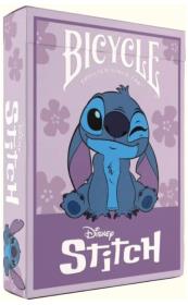 Opakowanie Karty do gry Bicycle Disney Stitch Purple