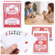 Opakowanie Karty do gry czarwone 54szt.