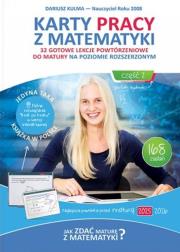 Karty pracy z matematyki poziom rozszerzony wyd. 2025. Autor: Kulma Dariusz. Dadada.pl Okładka książki Karty pracy z matematyki poziom rozszerzony wyd. 2025