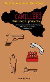 Karuzela pomyłek. Autor: Camilleri Andrea. Dadada.pl Okładka książki Karuzela pomyłek