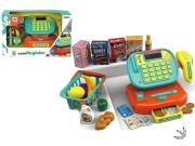 Opakowanie Kasa sklepowa na baterie z akcesoriami światło...