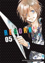 Katekyo Hitman Reborn! Tom 5. Autor: Akira Amano. Dadada.pl Okładka książki Katekyo Hitman Reborn! Tom 5