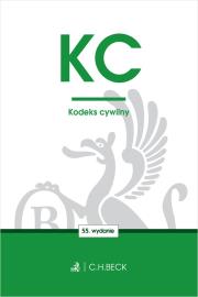 KC. Kodeks cywilny. Autor: Opracowanie zbiorowe. Dadada.pl Okładka książki KC. Kodeks cywilny