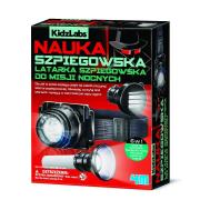 Kidzlabs Latarka szpiegowska do misji nocnych. Wydawca: 4M Industrial Development Ltd.. Dadada.pl Opakowanie Kidzlabs Latarka szpiegowska do misji nocnych