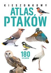 Kieszonkowy atlas ptaków. 180 gatunków. Autor: Jan Król. Dadada.pl Okładka książki Kieszonkowy atlas ptaków. 180 gatunków