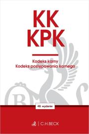 Okładka książki KK. KPK. Kodeks karny. Kodeks postępowania karnego. Edycja Prokuratorska wyd. 48