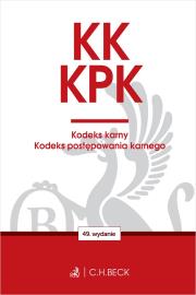 Okładka książki KK. KPK. Kodeks karny. Kodeks postępowania karnego. Edycja Prokuratorska wyd. 49