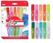 Opakowanie Klej brokatowy w płynie 10 kolorów