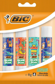 Klej Glue Stick ECOlustions Decor 8g 4szt. Wydawca: Bic. Dadada.pl Opakowanie Klej Glue Stick ECOlustions Decor 8g 4szt