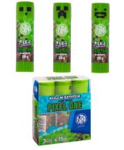 Opakowanie Klej w sztyfcie Pixel One Astra PVP 15g  3 sztuki