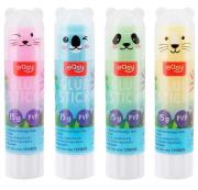 Klej w sztyfcie PVA 15g Zwierzątka (24szt) EASY. Wydawca: Easy Stationery. Dadada.pl Opakowanie Klej w sztyfcie PVA 15g Zwierzątka (24szt) EASY