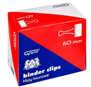 Klipy biurowe 60mm 6szt GRAND. Wydawca: Grand. Dadada.pl Opakowanie Klipy biurowe 60mm 6szt GRAND