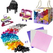 Opakowanie Klocki 520 elementów + podstawa