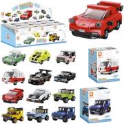 Klocki auto 80+el MIX. Wydawca: Trifox. Dadada.pl Opakowanie Klocki auto 80+el MIX