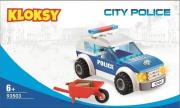 Opakowanie Klocki Kloksy Miasto Policja radiowóz