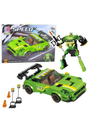 Opakowanie Klocki konstrukcyjne Auto z napędem Robot 2w1 352e