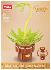 Klocki konstrukcyjne Kwiaty 152 elementy. Wydawca: Mega Creative. Dadada.pl Opakowanie Klocki konstrukcyjne Kwiaty 152 elementy