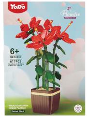 Klocki konstrukcyjne Kwiaty 617 elementów. Wydawca: Mega Creative. Dadada.pl Opakowanie Klocki konstrukcyjne Kwiaty 617 elementów