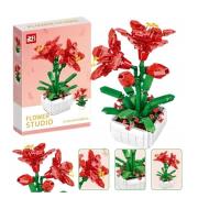 Opakowanie Klocki konstrukcyjne Lilie w doniczce 548el