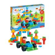 Opakowanie Klocki konstrukcyjne, Miasto, 50 el., 18m+, PolyM