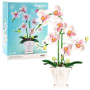 Opakowanie Klocki konstrukcyjne orchidea storczyk 718el