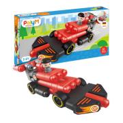 Opakowanie Klocki konstrukcyjne, Samochód wyścigowy, 31 el., 2+, PolyM