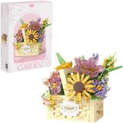 Klocki kosz z kwiatami 1263el. Wydawca: Trifox. Dadada.pl Opakowanie Klocki kosz z kwiatami 1263el