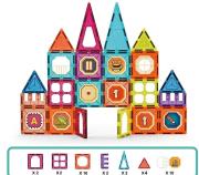 Klocki magnetyczne 32el. Wydawca: Madej. Dadada.pl Opakowanie Klocki magnetyczne 32el