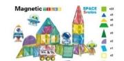 Opakowanie Klocki magnetyczne 7,5cm Kosmos 50el