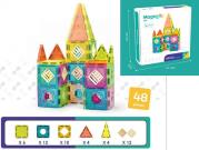 Klocki magnetyczne budowla 48el. Wydawca: Madej. Dadada.pl Opakowanie Klocki magnetyczne budowla 48el