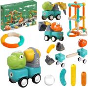 Opakowanie Klocki magnetyczne dinozaury 83el