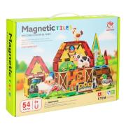 Opakowanie Klocki magnetyczne Farma 54 elementy