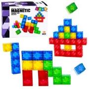Opakowanie Klocki magnetyczne Kostki Kolorowe 3D 160el
