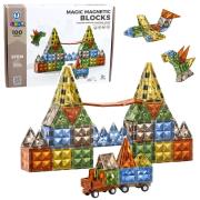 Opakowanie Klocki magnetyczne pojazd 3D 100el