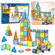 Opakowanie Klocki magnetyczne z pojazdem 138el.