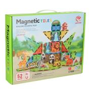 Opakowanie Klocki magnetyczne Zoo 52 elementy