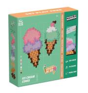 Opakowanie Klocki Plus-Plus puzzle by number lody 250el