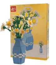 Opakowanie Klocki - Puzzle Stokrotki w doniczce