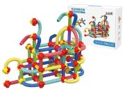 Opakowanie Klocki - słomki konstrukcyjne rozciągliwe 186el